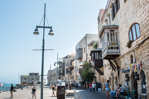 Jaffa Turkish clock tower   Photo: Dana Friedlander