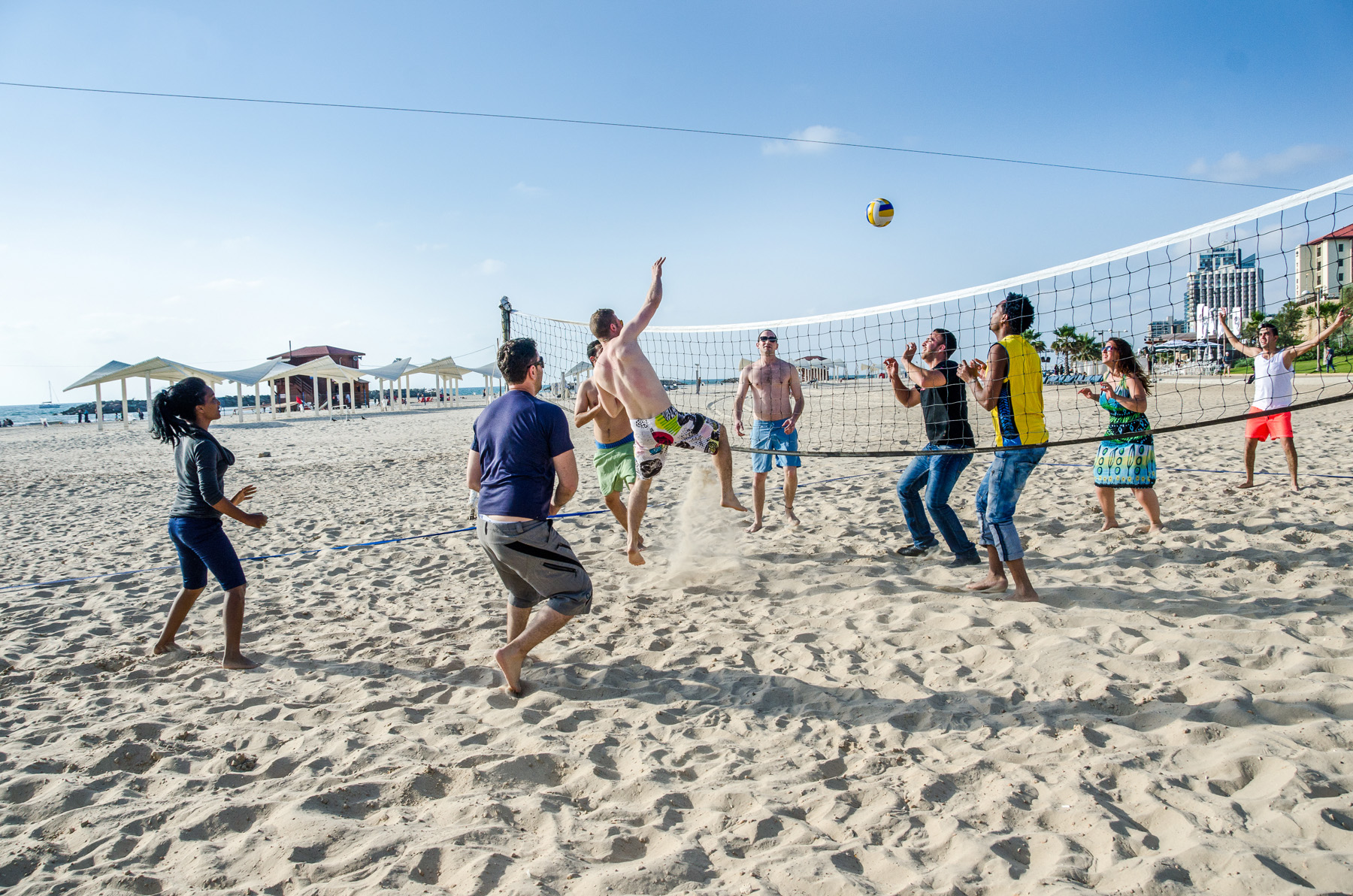 Herzliya Beach volleyball