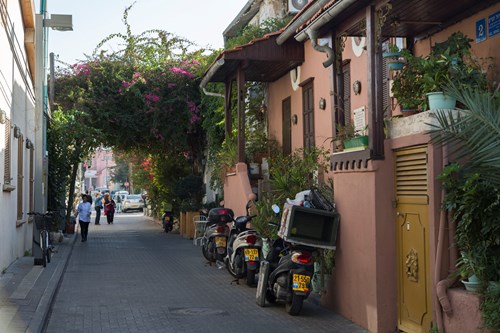 Neve Tzedek street  Photo: Linneah Anders