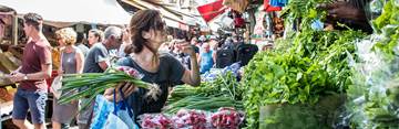 Le marché Levinsky  Photo: Linneah Anders 