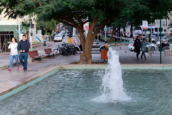 Winter in Tel Aviv   Photo: Ricky Rachman