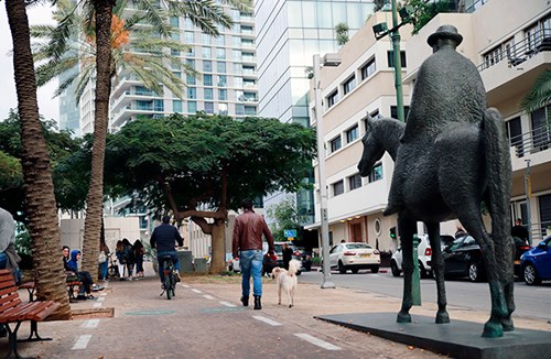 Winter in Tel Aviv   Photo: Ricky Rachman